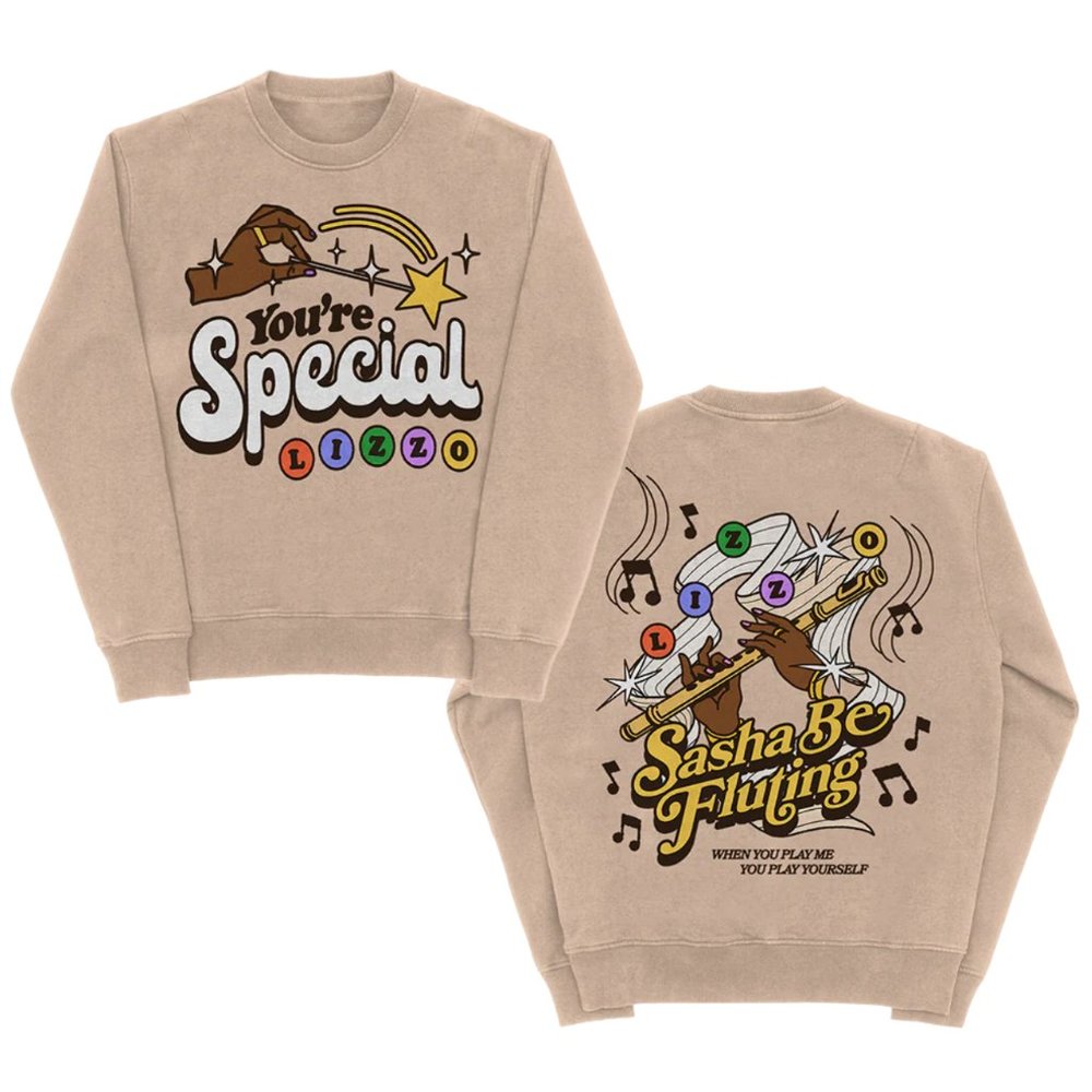 Sasha Be Fluting Homecoming Crewneck Sweatshirt Size: 2X